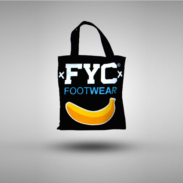  Tote Bag  Kanvas FYC Footwear Hitam Pabrikgoodiebag com