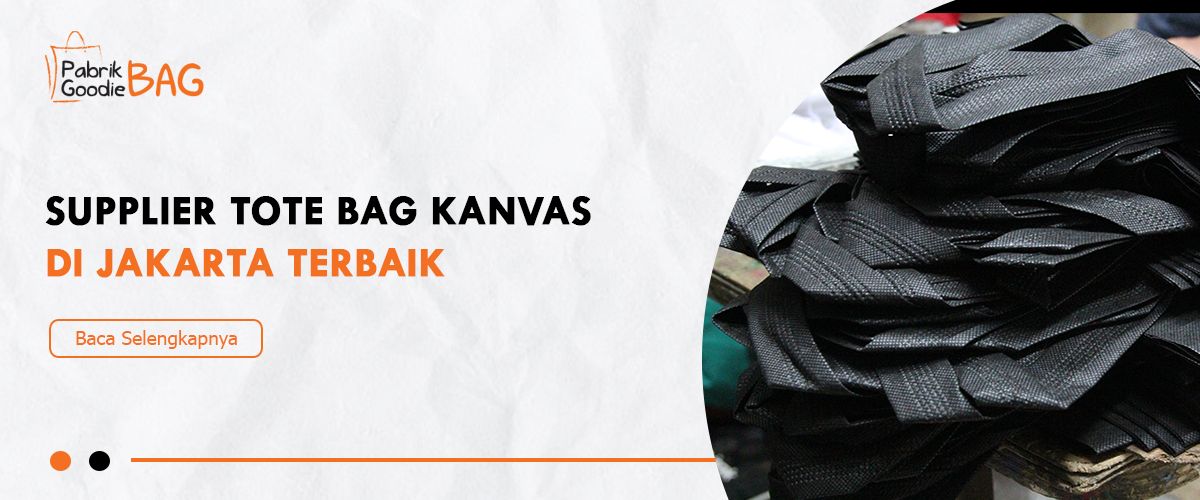 Supplier Tote Bag Kanvas di Jakarta
